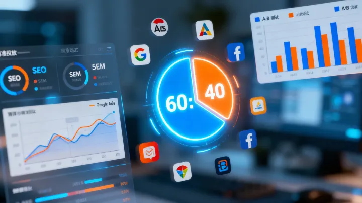 SEO+SEM整合营销：预算有限时如何分配？实战A/B测试结论
