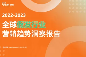 Nox聚星万邑通2022-2023全球假发行业营销趋势洞察基准报52页