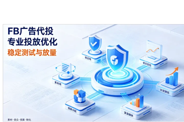 Facebook海外户开户：Facebook广告投放独立站推广技巧