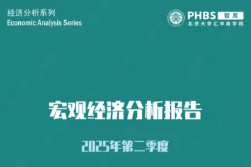 北大汇丰智库：中美关税战暂缓促消费政策提速2025年第二季度宏观经济分析报告