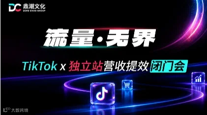 流量●无界——TikTok × 独立站营收提效闭门会