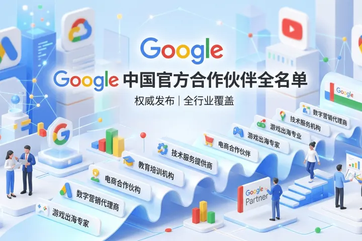 2026年Google官方优秀合作伙伴生态全解析：27家名单、模式拆解与选择逻辑