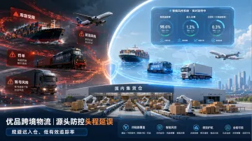 优品跨境物流｜头程海陆空铁运输规避延误