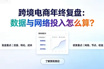 跨境电商年终复盘：数据与网络投入怎么算？