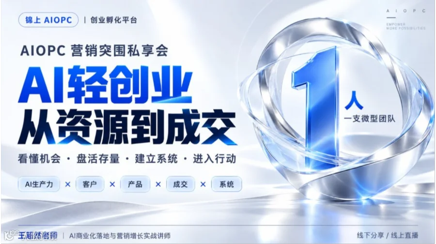 AI营销—从资源到成交
