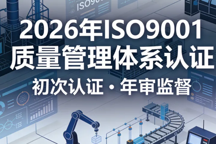 聚焦：2026年ISO9001认证代理公司哪一家好？（预算标准与服务对比）