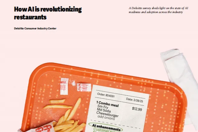 德勤2025AI革新餐饮业全球餐饮业AI就绪度与应用状况调查报告英文版25页