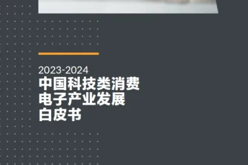 GfK：2023-2024中国科技类消费电子产业发展白皮书
