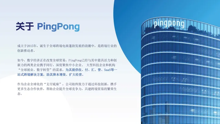 全球跨境收付款丨覆盖200+国家丨一站式数字化服务【PingPong】