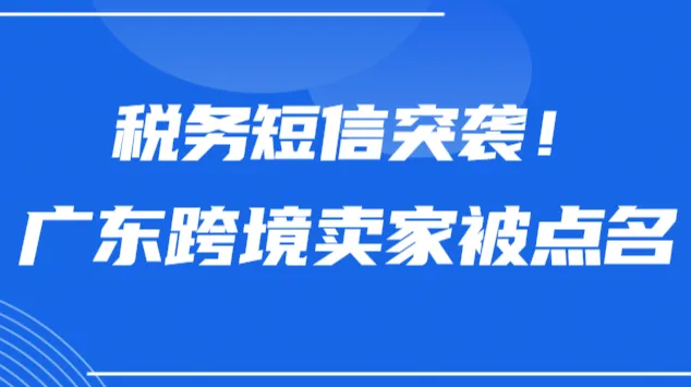 稅務短信突襲！廣東跨境賣家被點名，賽維模式要轉正了？