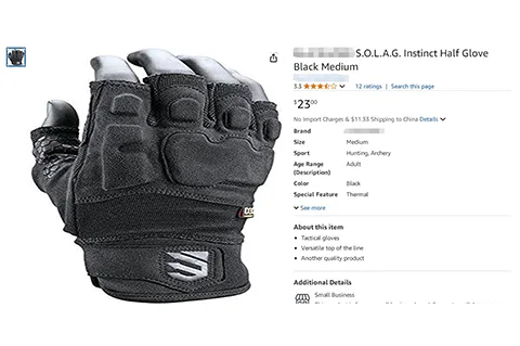 25-cv-01238，BLACKHAWK！战术装备维权正维权，当心TRO冻结