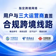 三大运营商跨境专线｜直播网络·独享IP·稳定传输