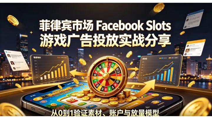 菲律宾市场Facebook Slots游戏广告投放实战分享