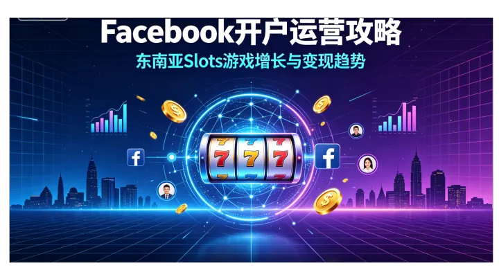 蓝海赛道解析｜东南亚Slots游戏高速增长，Facebook开户成出海盈利关键