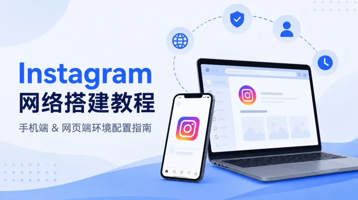 Instagram 网络搭建教程：如何配置稳定的手机端和网页端运营环境？