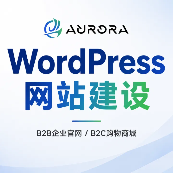 外贸独立站建设｜WordPress建站·谷歌SEO优化-极光出海