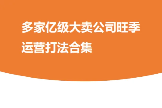 <em>黑</em>五&Prime Day注意事项和运营打法