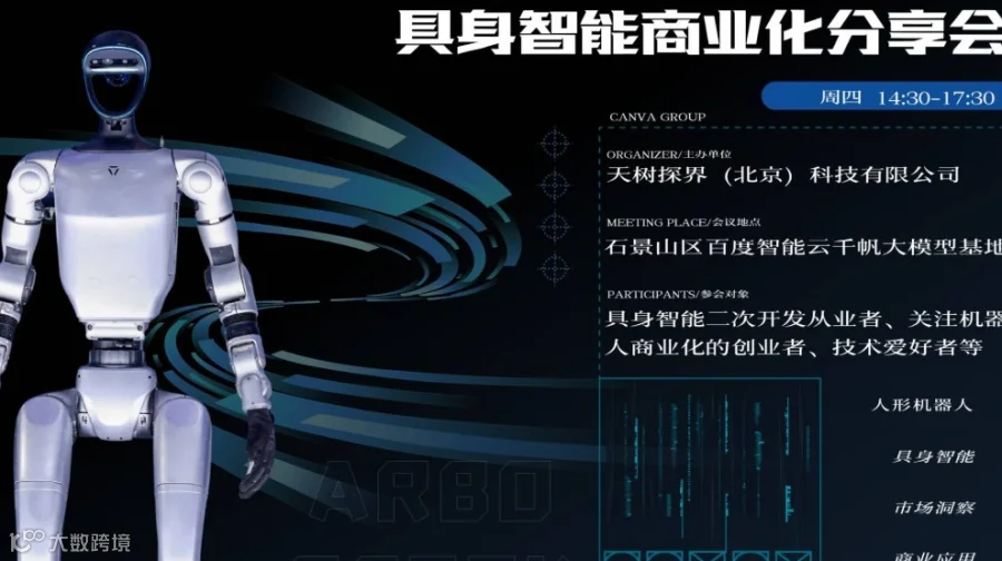 具身智能机器人（宇树、灵犀、夸父等）商业化分享会