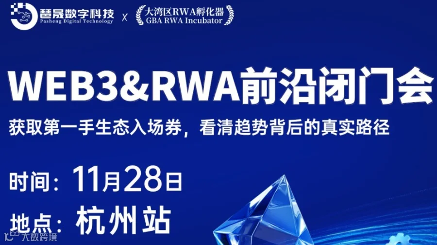WEB3 & RWA 前沿闭门会杭州站