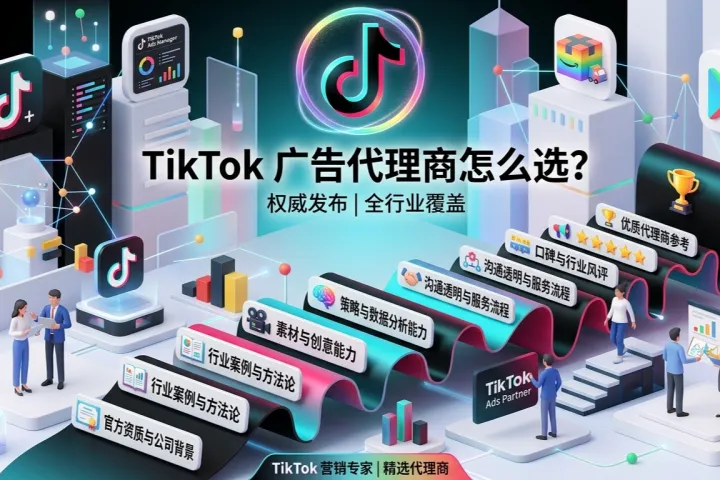 TikTok广告代理商怎么选？一份六维深度评估指南