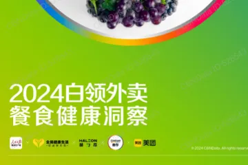 美团2024白领外卖餐食健康洞察报告27页