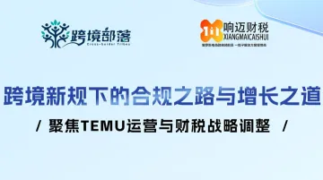 跨境新规下的合规之路与增长之道——聚焦TEMU运营与财税战略调整