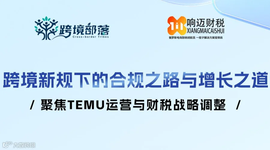跨境新规下的合规之路与增长之道——聚焦TEMU运营与财税战略调整