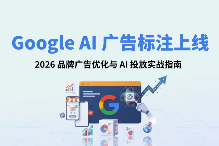Google AI 广告标注上线：2026 品牌广告优化与 AI 投放实战指南