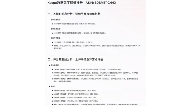 AI 解读 Keepa 和自己看曲线有什么区别？亚马逊卖家应该怎么选？