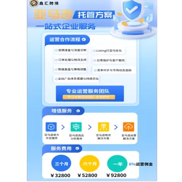 <em>鑫</em>汇-亚马逊托管服务方案 | 0-1/1-10全阶托管