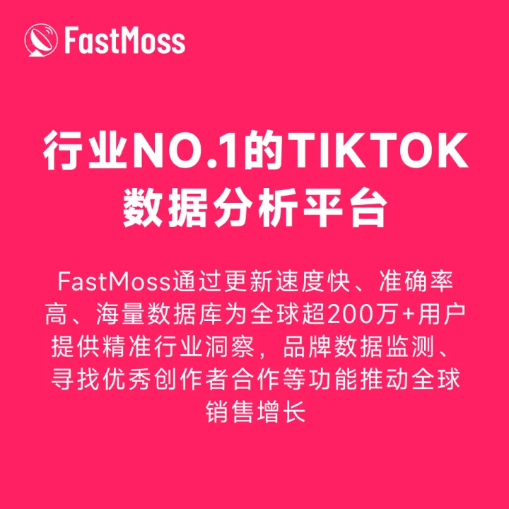 Fast Moss-Tik Tok Shop数据分析