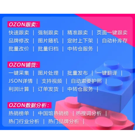 ozon上品软件跟卖铺货运营工具