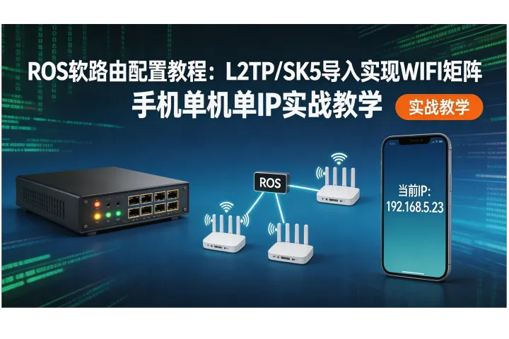 软路由IP选择哪种协议好？L2TP和Socks5的区别与配置指南