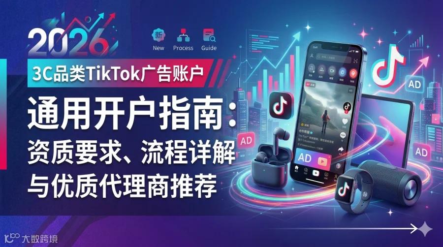 3C品类TikTok广告开户指南