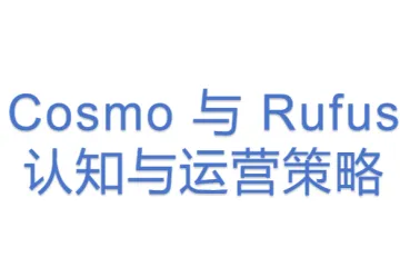 Cosmo 与 Rufus 认知与运营策略