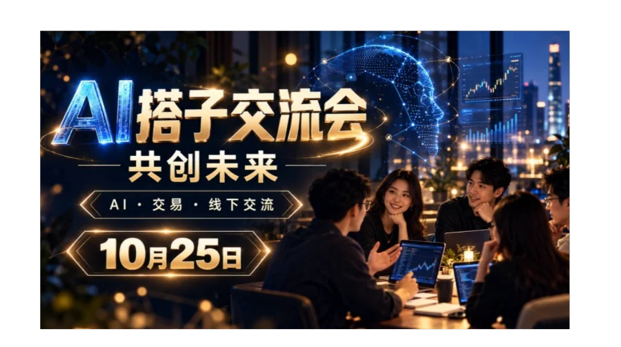 AI搭子交流会｜和bill老师线下聊聊AI、交易与未来