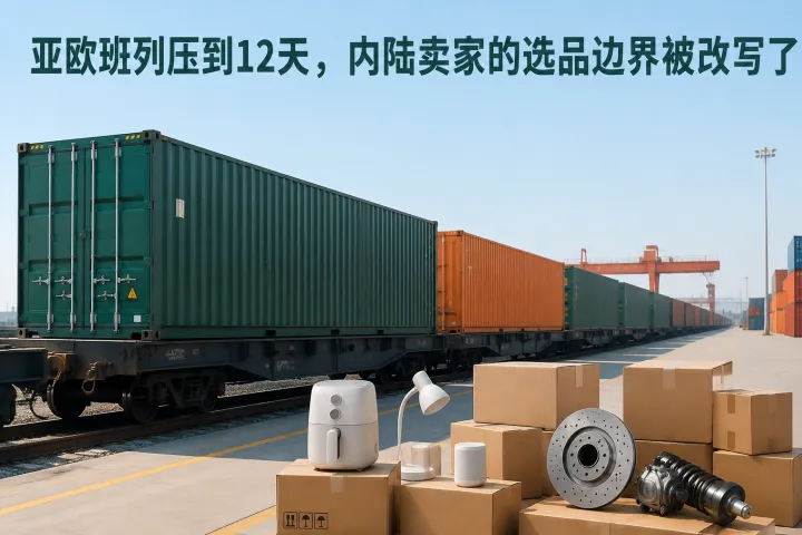 亚欧班列压到12天，内陆卖家的选品边界被改写了