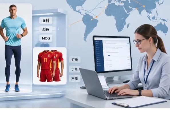 2026年运动服服装厂OEM运动服出口常用策略：中小服装厂出口常用7种方式及外贸平台