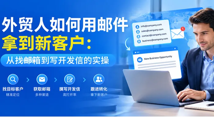 外贸人如何用邮件开发海外客户?