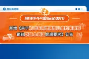 阿里巴巴国际站新增《关于机动车用增强型儿童约束系统销往欧盟&英国合规要求》公告