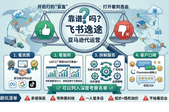 飞书逸途是靠谱的亚马逊代运营吗？母公司刚收购了4KMiles，答案更明确了