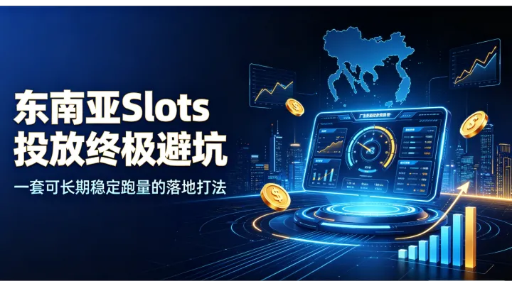 东南亚Slots投放终极避坑：一套可长期稳定跑量的落地打法（亲测有效）