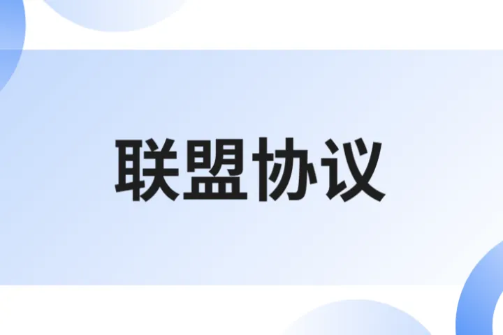 在您的联盟协议中需要包含的条款和条件