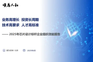 顺为人和：2025芯片设计标杆企业组织效能报告