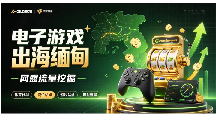 电子游戏出海缅甸，网盟流量挖掘