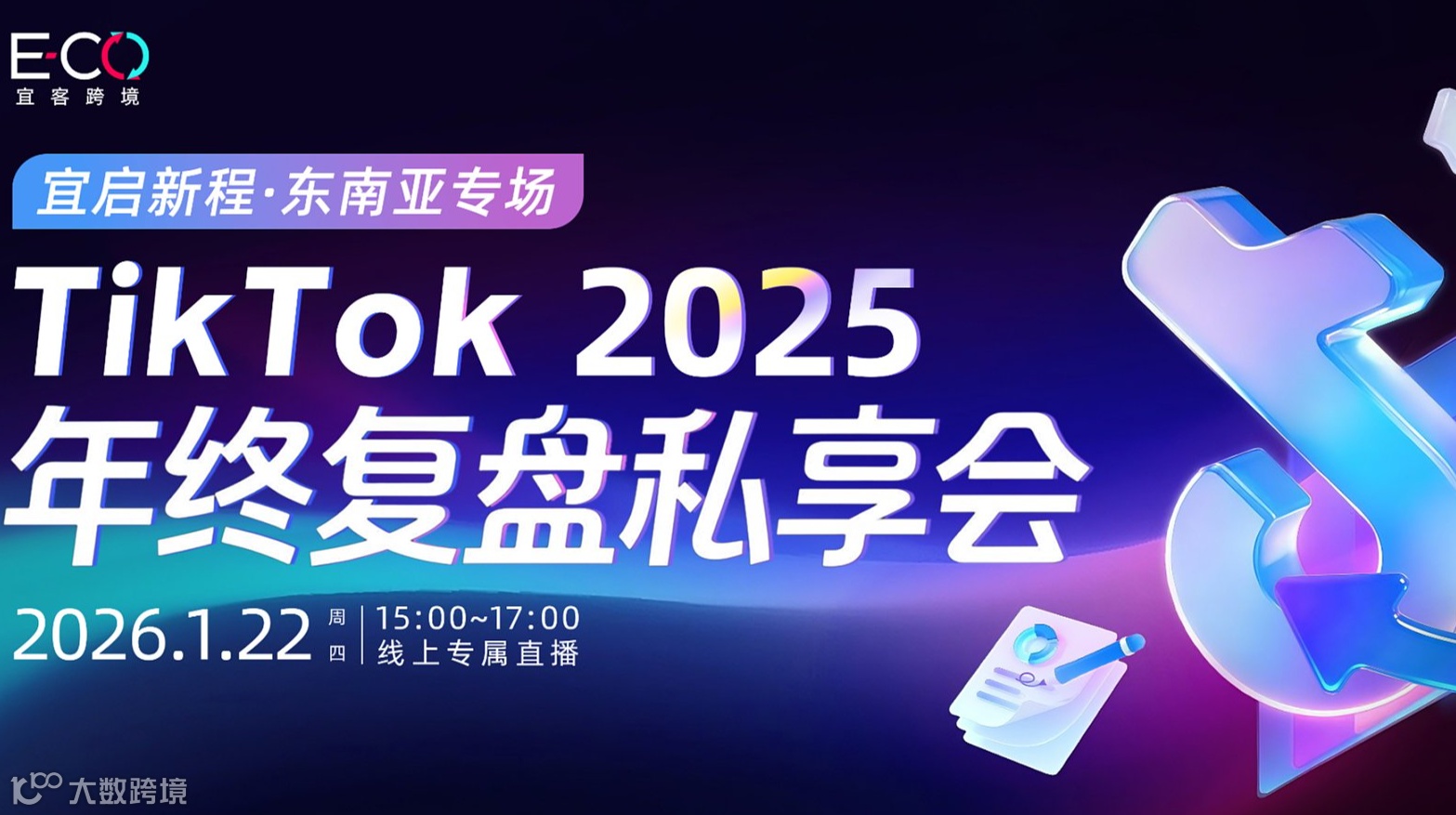 宜启新程 ● 东南亚专场：TikTok 2025 年终复盘私享会