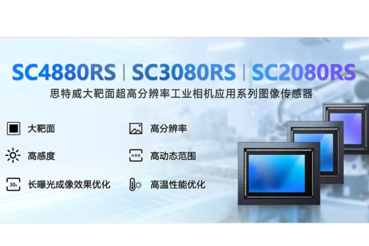 思特威全新推出超大靶面超高分辨率工业相机应用系列图像传感器 