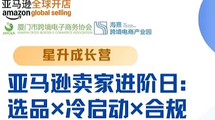 亚马逊卖家进阶日：选品×冷启动×合规