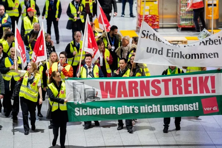 延误预警 | 德国11个货运机场罢工，3400个航班取消！货运陷入瘫痪！