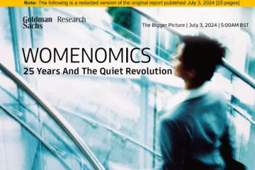 高盛：2024女性经济学25年与无声的革命报告英文版